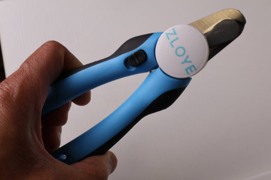 Zloye Pet Dog Cat Grooming Stainless Steel Professional Nail Toe Trimmer Clipper