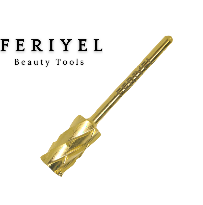 Large Barrel Flat Top Nail Carbide Bit - Shank 3/32"~Feriyel Brand USA