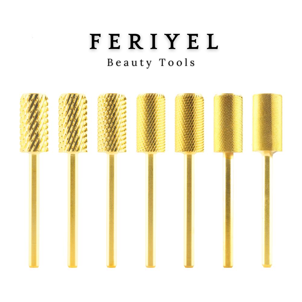 Large Barrel Flat Top Nail Carbide Bit - Shank 3/32"~Feriyel Brand USA