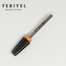 Load image into Gallery viewer, 5 in 1 - Carbide Nail Drill Bit Black ~ Feriyel Brand USA
