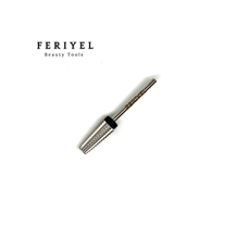 Load image into Gallery viewer, 5 in 1 - Carbide Nail Drill Bit Silver ~ Feriyel Brand USA
